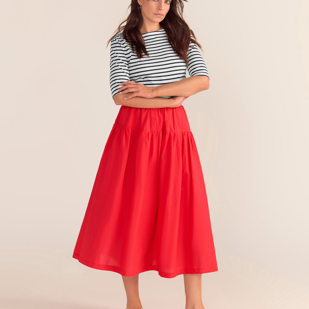 Provence Skirt - Red