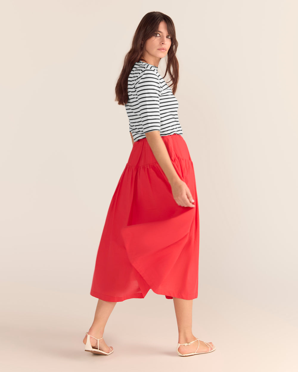 Provence Skirt - Red PREORDER MID NOVEMBER