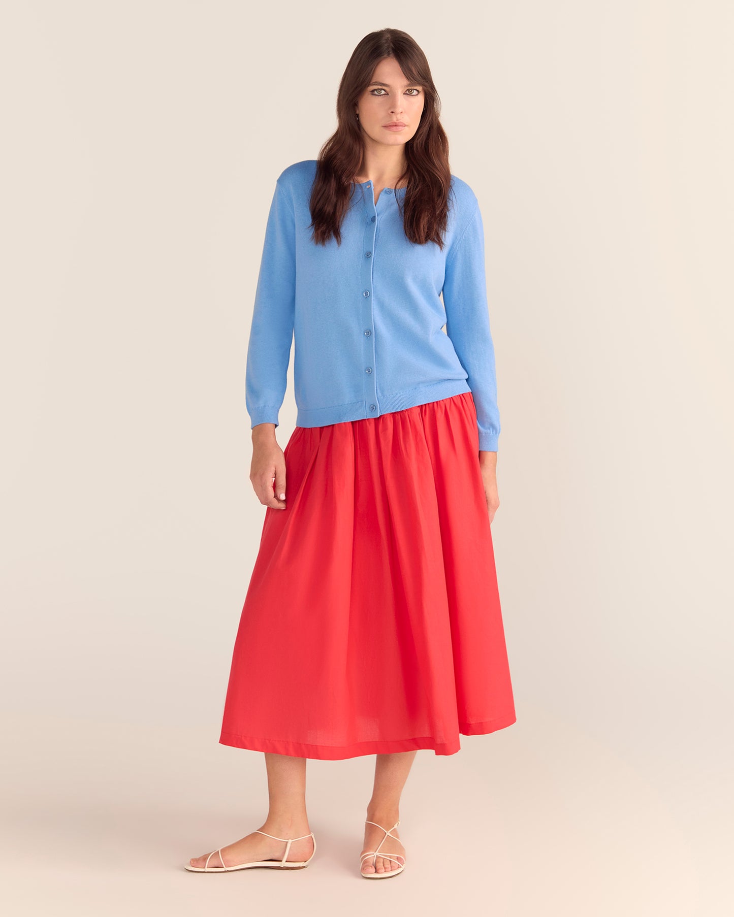 Provence Skirt - Red PREORDER EARLY NOVEMBER