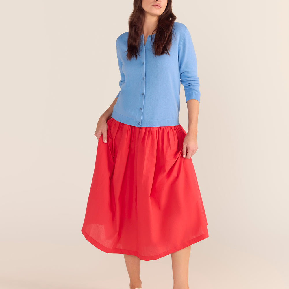Provence Skirt - Red PREORDER EARLY NOVEMBER