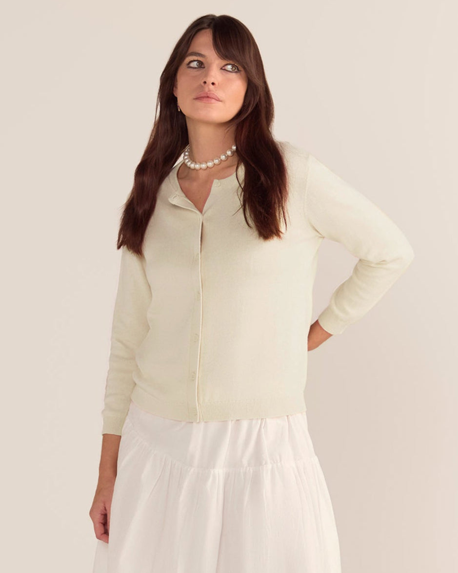 Grace Cardigan - Ivory