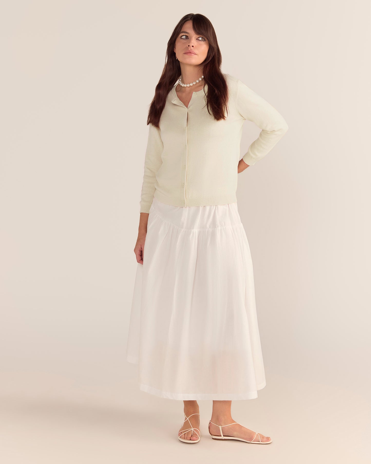 Provence Skirt - White PREORDER EARLY NOVEMBER