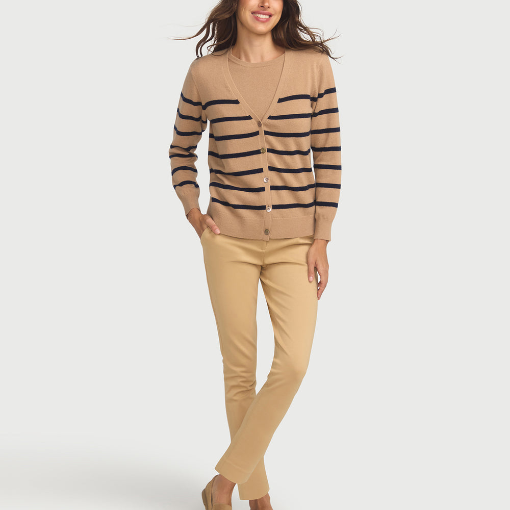 
                      
                        Margaux Knit Top In Cashmere & Wool - Hazelnut
                      
                    