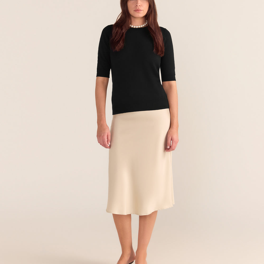
                      
                        Silk Skirt - Champagne
                      
                    