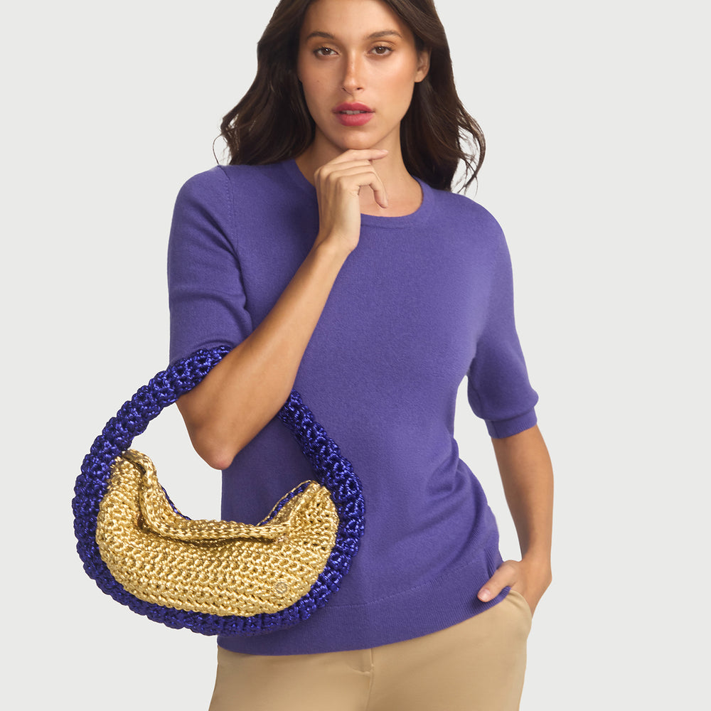 
                      
                        Margaux Knit Top In Cashmere & Wool - Lavender
                      
                    