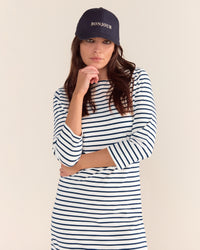 BONJOUR Cap - Navy blue