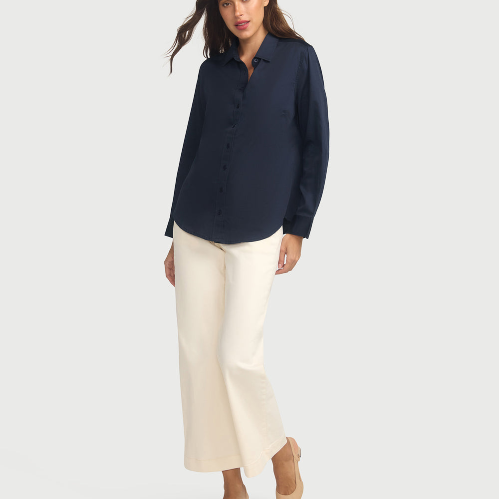 The Basic Navy Shirt