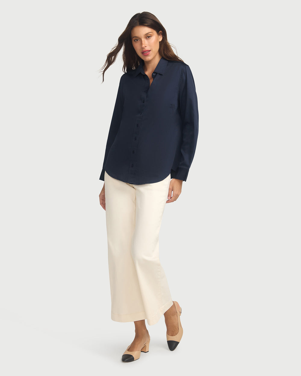 The Basic Navy Shirt