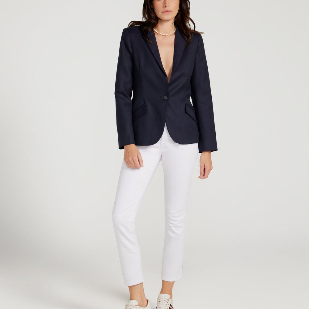 
                      
                        Claudette Blazer - Navy Blue
                      
                    