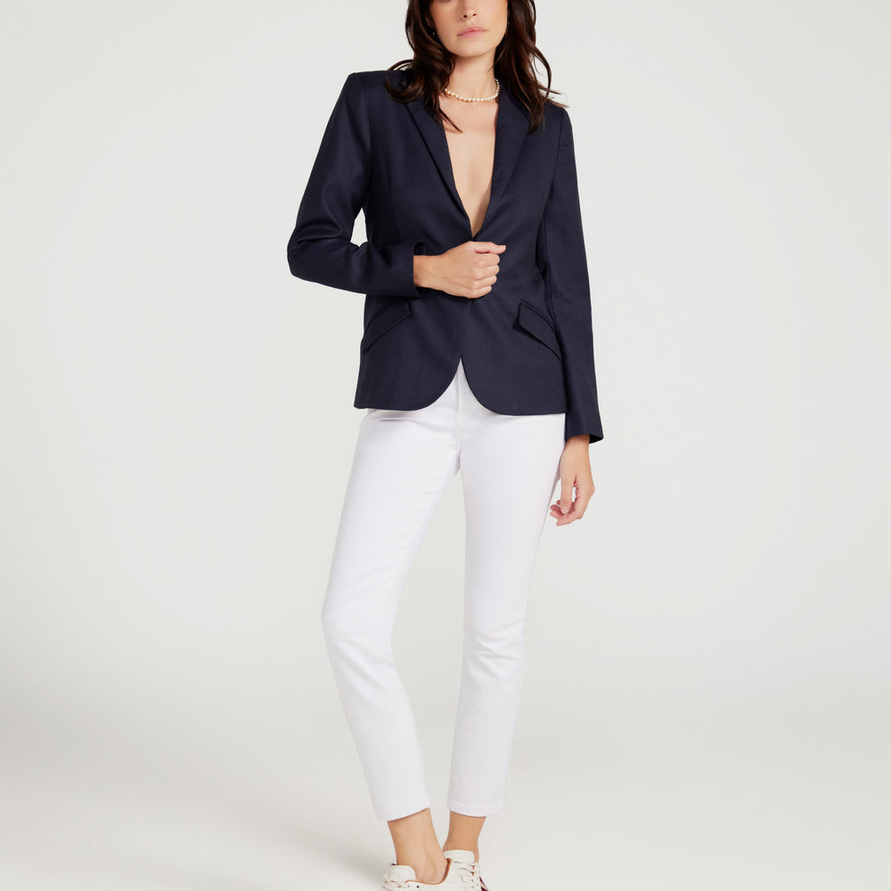 
                      
                        Claudette Blazer - Navy Blue
                      
                    