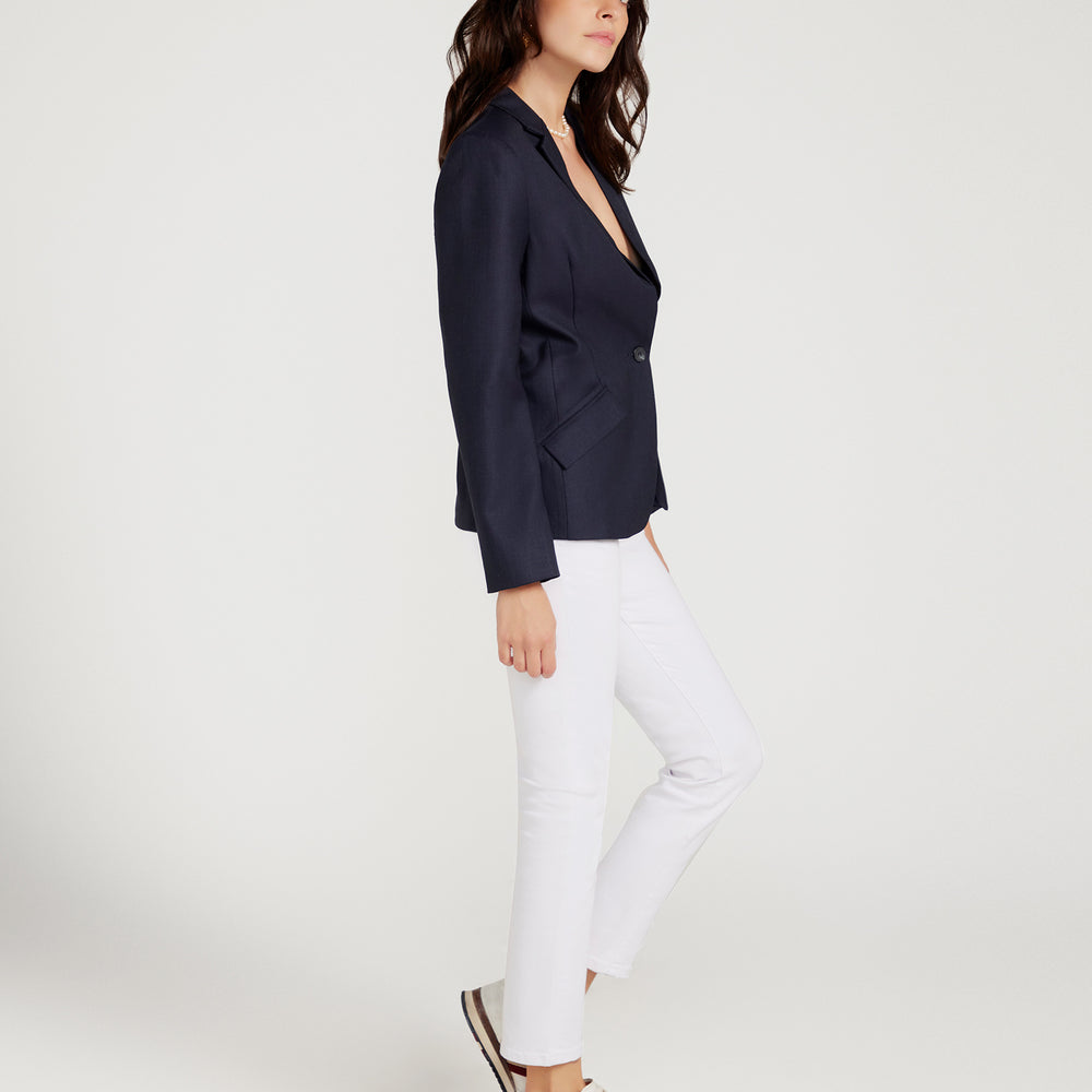 
                      
                        Claudette Blazer - Navy Blue
                      
                    