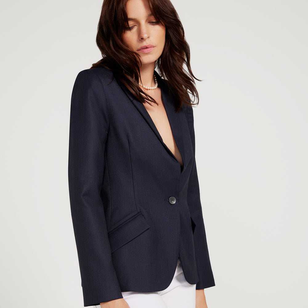 
                      
                        Claudette Blazer - Navy Blue
                      
                    