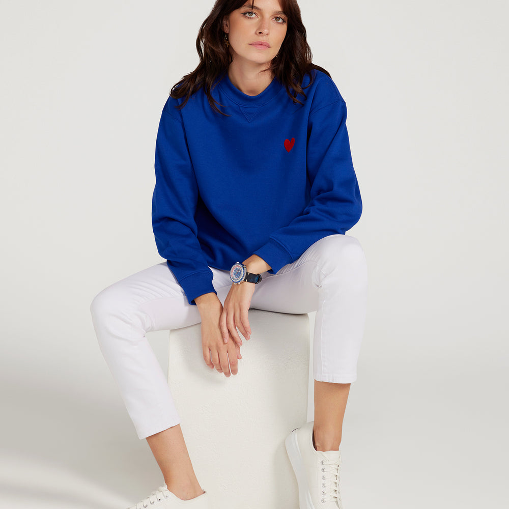 
                      
                        Jac Cadeaux Crew Neck Sweatshirt Royal Blue
                      
                    