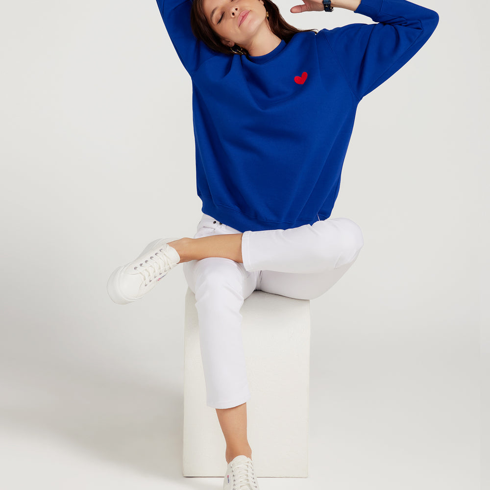 
                      
                        Jac Cadeaux Crew Neck Sweatshirt Royal Blue
                      
                    