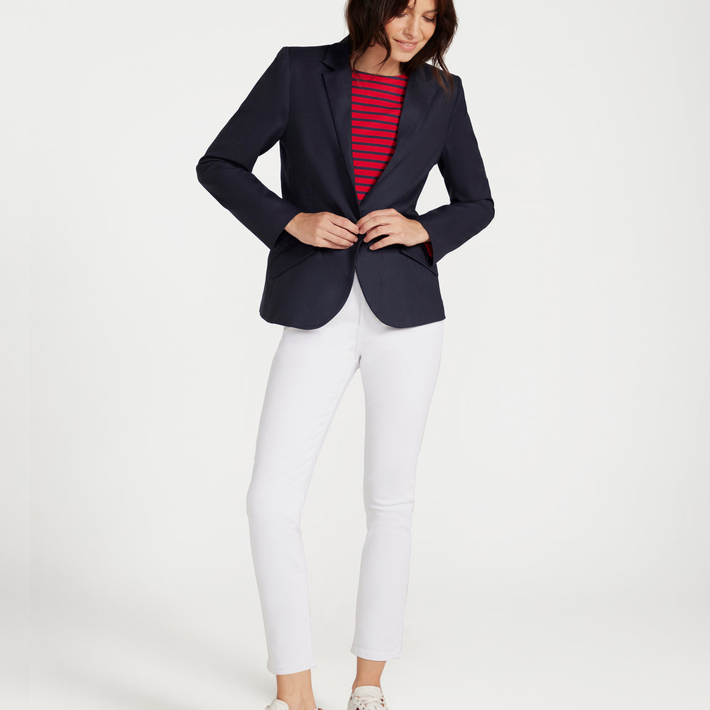 
                      
                        Claudette Blazer - Navy Blue
                      
                    