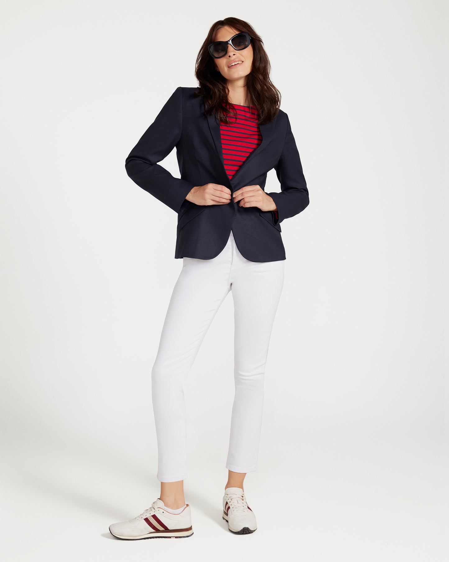 Claudette Blazer - Navy Blue