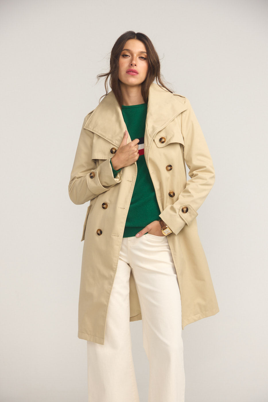 The Classic Trench - CLASSIC BEIGE