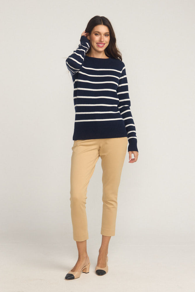 Audrey Breton Jumper Navy Blue