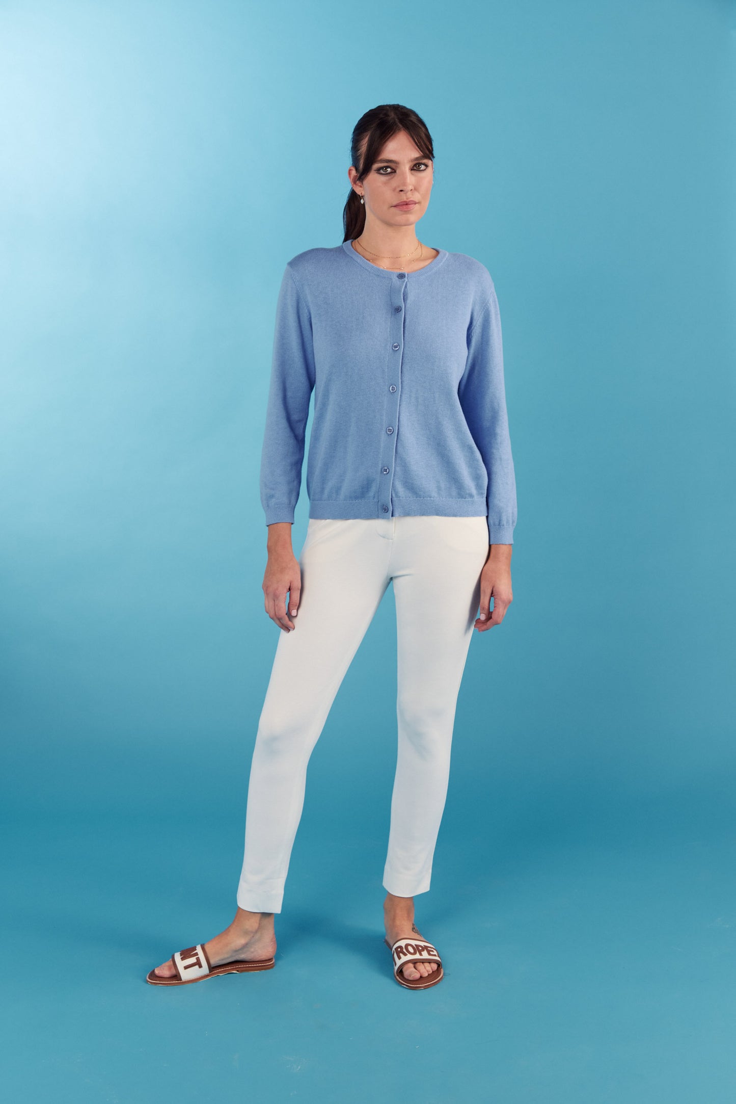 Grace Cardigan - Blue Serenity