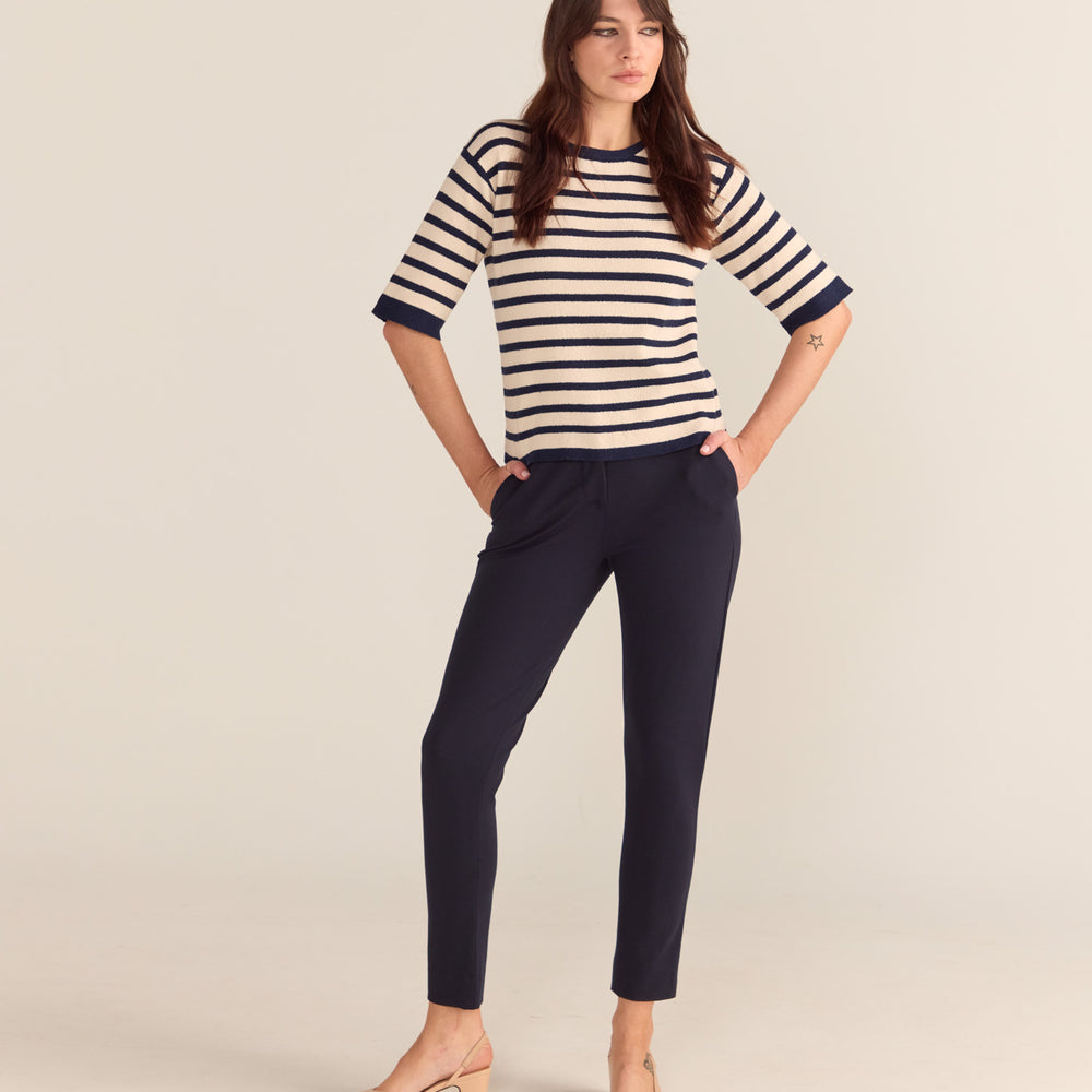 
                      
                        The Paris Pant - Navy Blue
                      
                    