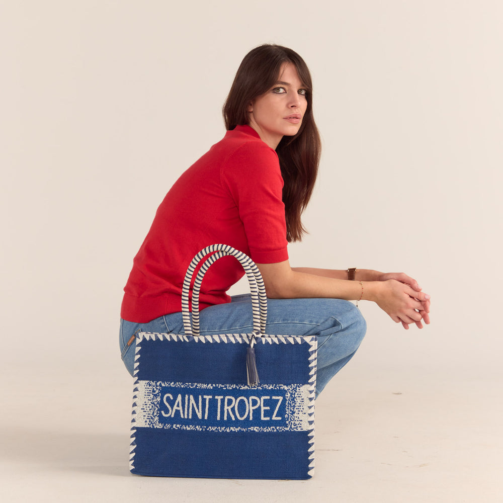 
                      
                        Cotton And Cashmere Polo Top - Red
                      
                    