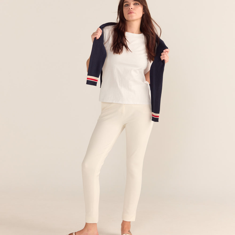 
                      
                        Ava V-Neck Sweater Navy Blue
                      
                    