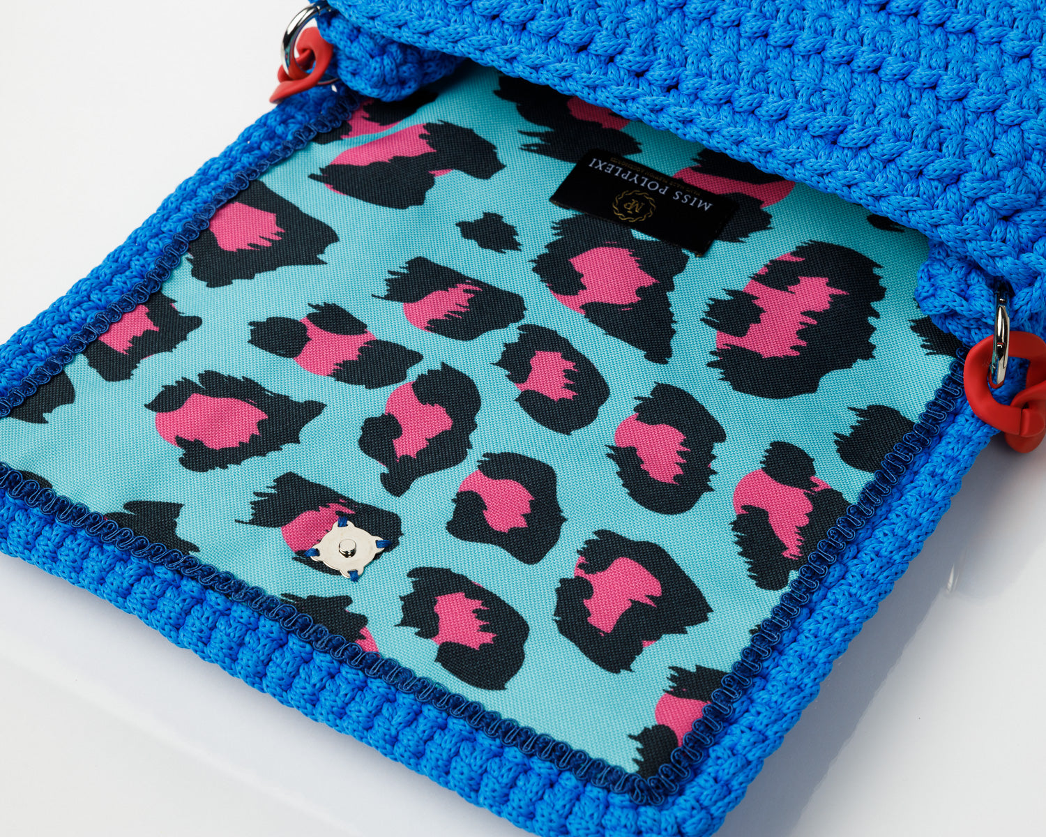 Ossian Blue Crochet Shoulder Bag – Jaccadeaux