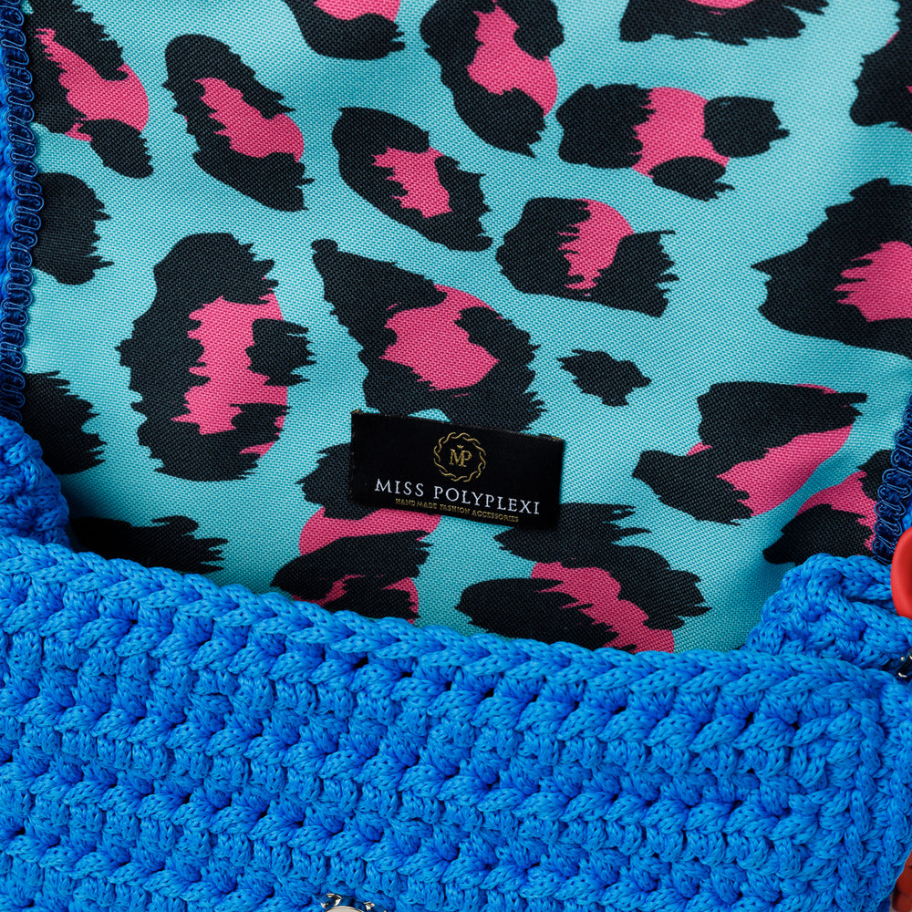 
                      
                        Ossian Blue Crochet Shoulder Bag
                      
                    