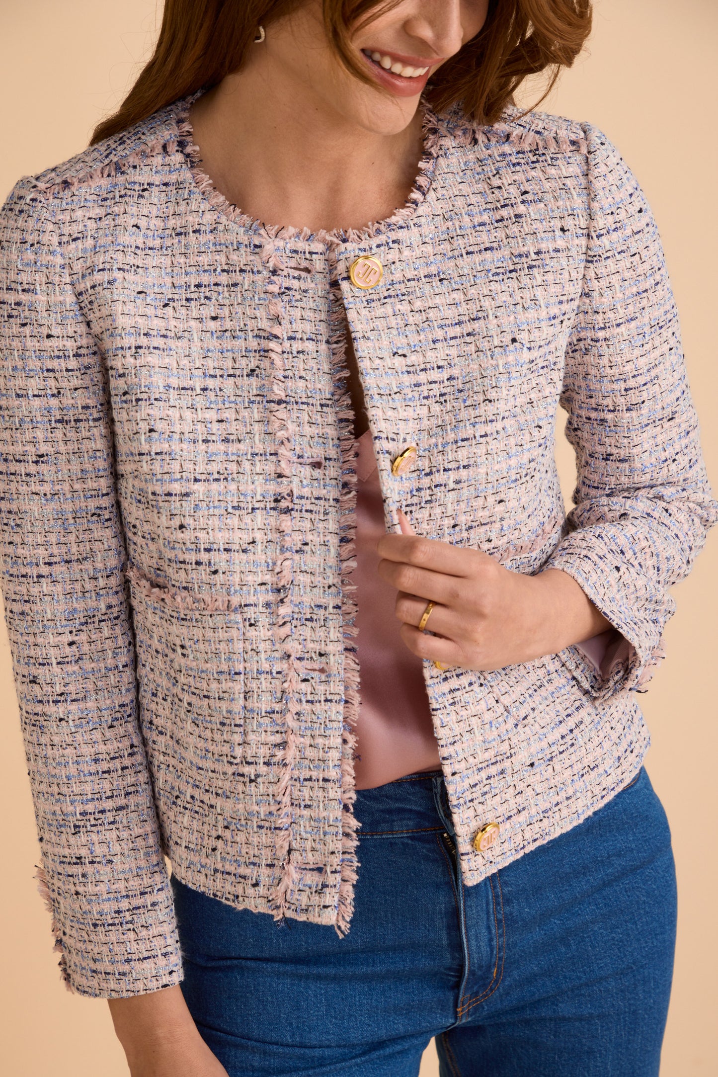 Bouclé Jacket PINK PREORDER EARLY SEPTEMBER