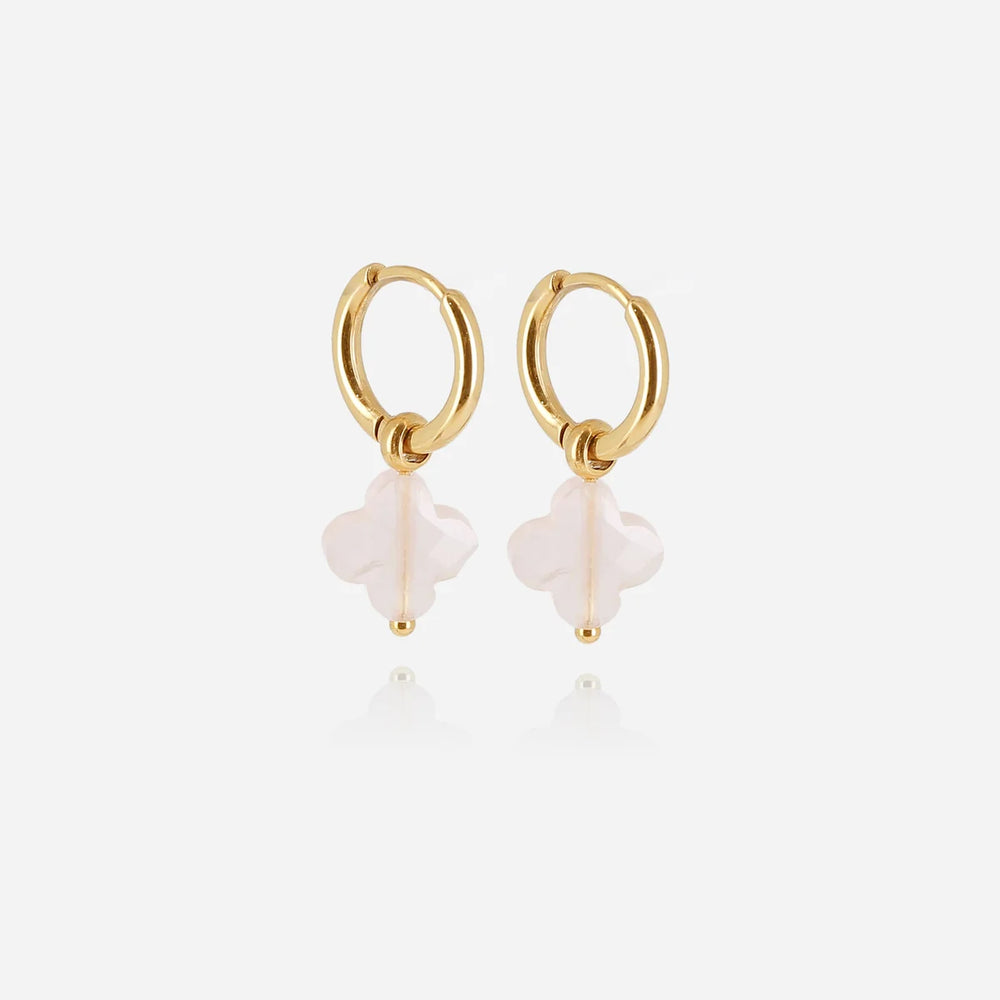 
                      
                        White Agate Earrings
                      
                    