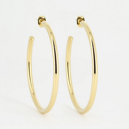 Gold Hoop Earrings