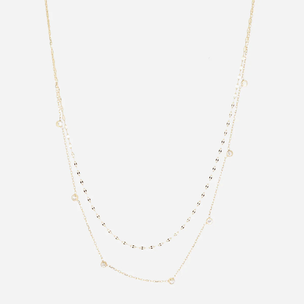 
                      
                        Double Strand Necklace
                      
                    