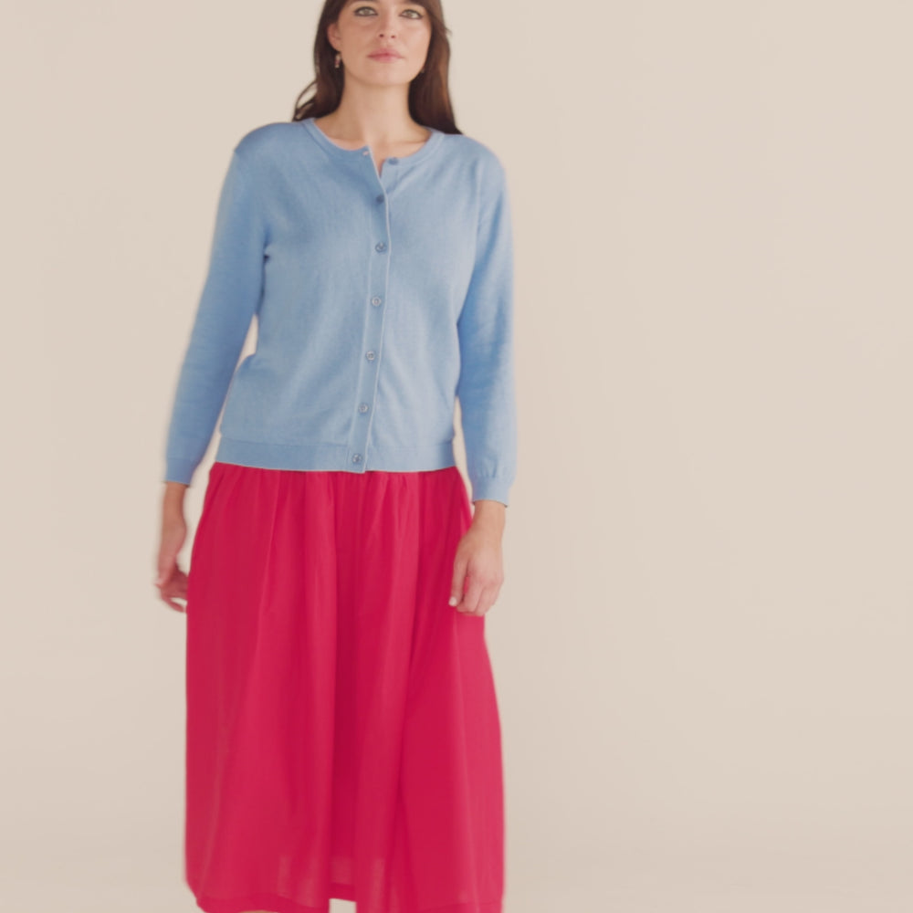 
                      
                        Load and play video in Gallery viewer, Grace Cardigan - Blue Serenity
                      
                    