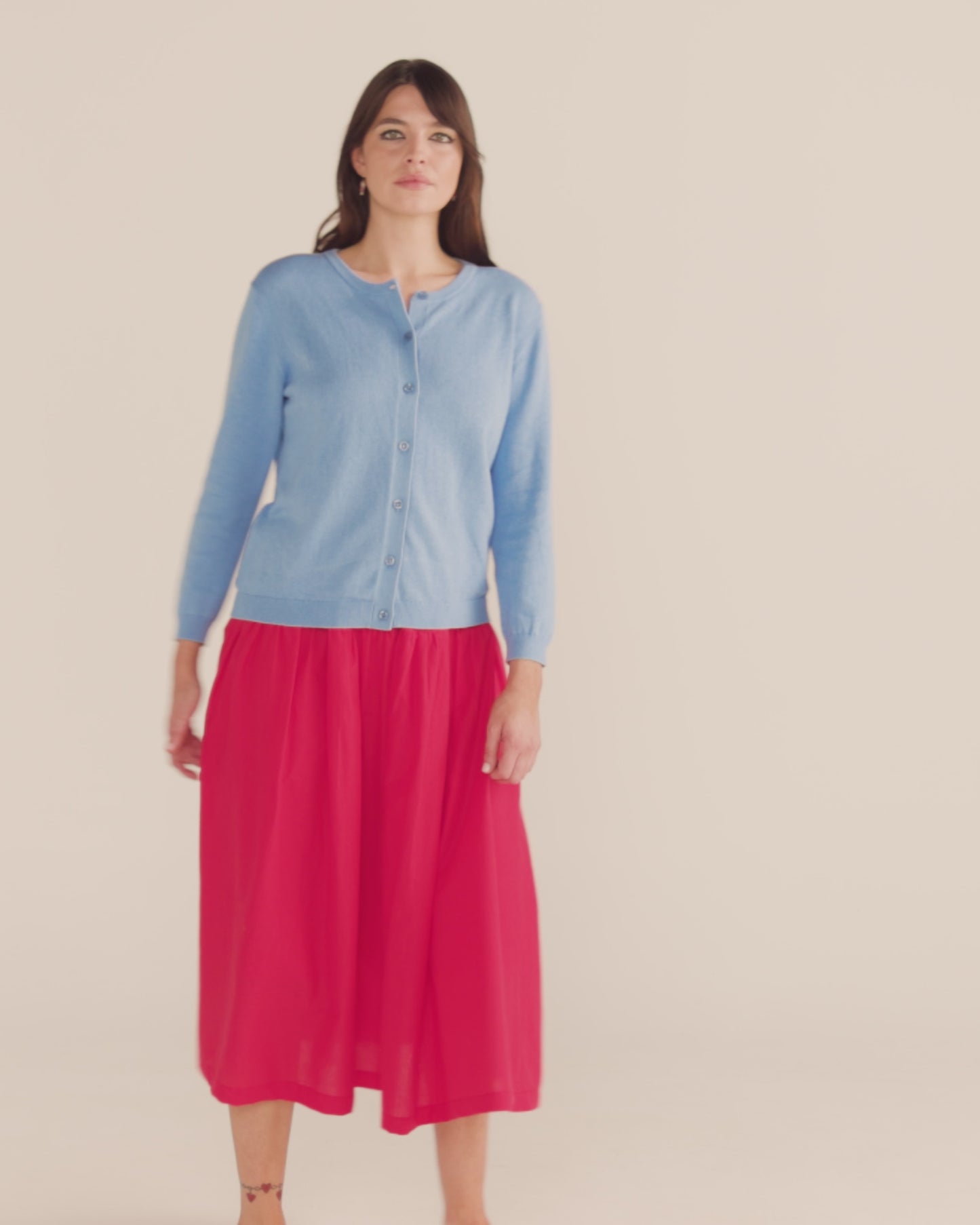 Grace Cardigan - Blue Serenity