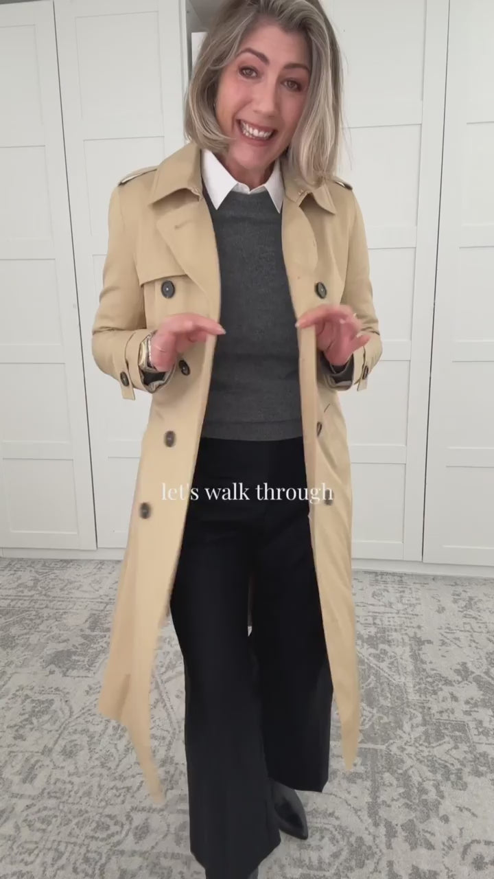 The Parisian Trench Camel