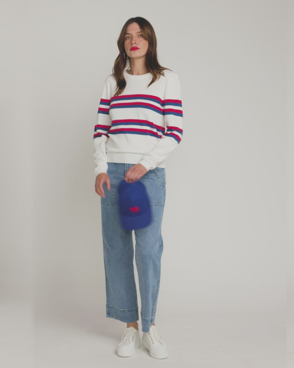 Cotton & Cashmere Saint Germain French Racer Sweater