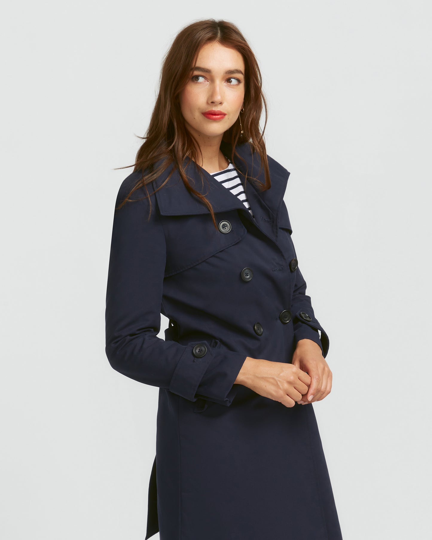 The Classic Trench- NAVY