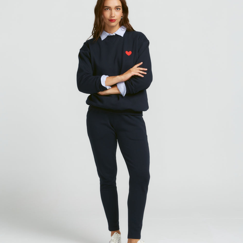 
                      
                        Jac Cadeaux Crew Neck Sweatshirt Navy Blue
                      
                    